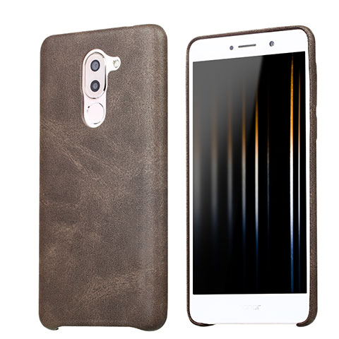 Funda Lujo Cuero Carcasa para Huawei Mate 9 Lite Marron