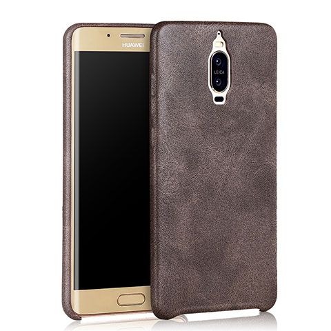 Funda Lujo Cuero Carcasa para Huawei Mate 9 Pro Marron