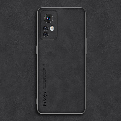 Funda Lujo Cuero Carcasa para Xiaomi Mi 12 5G Negro