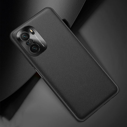 Funda Lujo Cuero Carcasa QK2 para Xiaomi Mi 11X 5G Negro