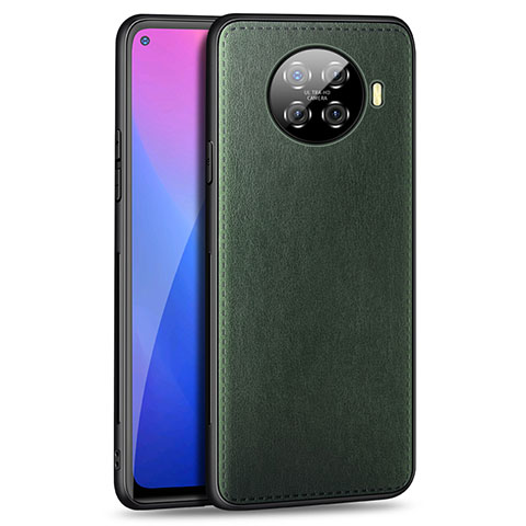 Funda Lujo Cuero Carcasa R01 para Oppo Ace2 Verde