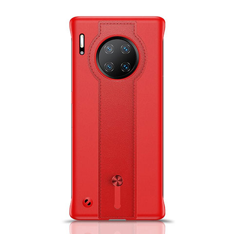Funda Lujo Cuero Carcasa R08 para Huawei Mate 30 5G Rojo