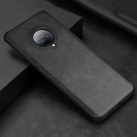 Funda Lujo Cuero Carcasa S03 para Vivo Nex 3 Negro