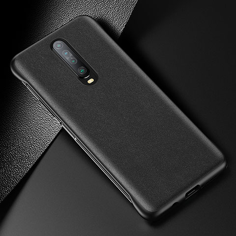 Funda Lujo Cuero Carcasa S06 para Xiaomi Redmi K30 4G Negro