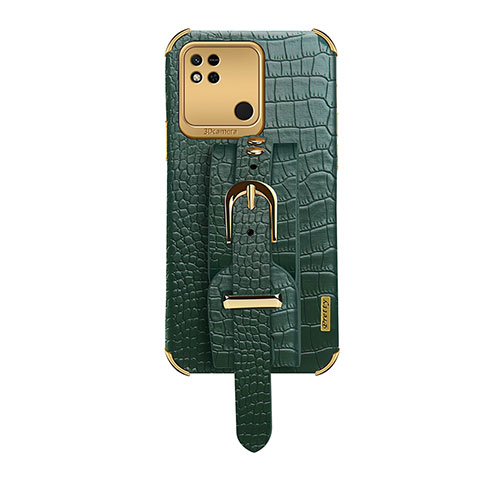 Funda Lujo Cuero Carcasa XD1 para Xiaomi POCO C3 Verde