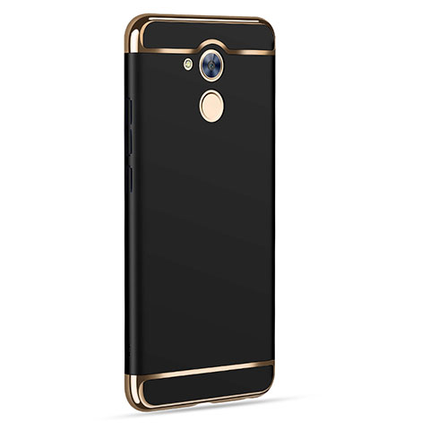 Funda Lujo Marco de Aluminio para Huawei Honor 6C Negro