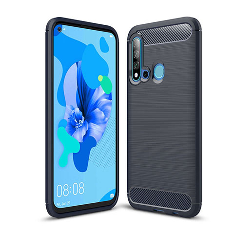 Funda Silicona Carcasa Goma Line C02 para Huawei P20 Lite (2019) Azul