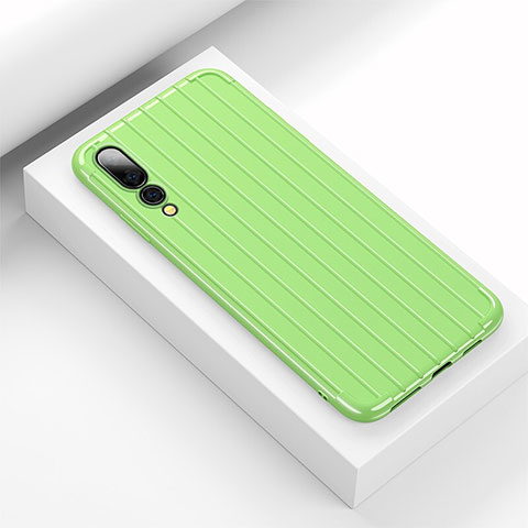 Funda Silicona Carcasa Goma Line C02 para Huawei P20 Pro Verde