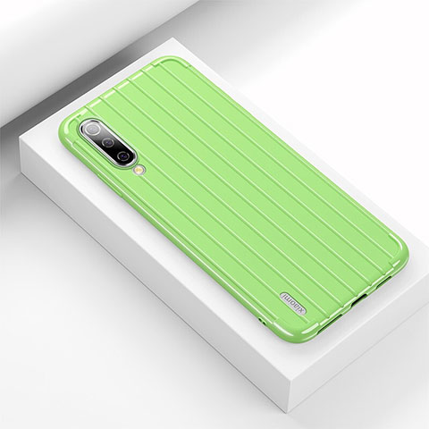 Funda Silicona Carcasa Goma Line C03 para Xiaomi Mi A3 Verde