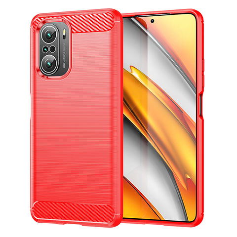 Funda Silicona Carcasa Goma Line MF1 para Xiaomi Mi 11X 5G Rojo