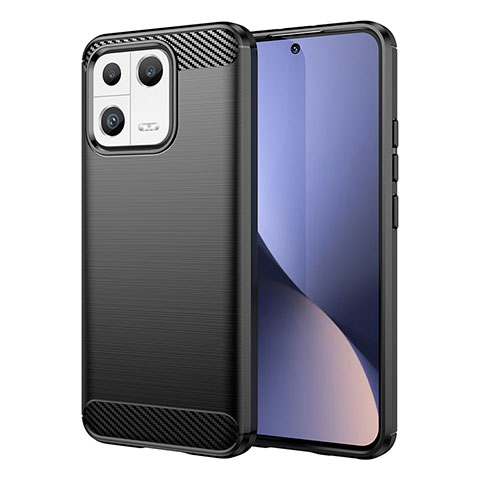 Funda Silicona Carcasa Goma Line MF1 para Xiaomi Mi 13 5G Negro