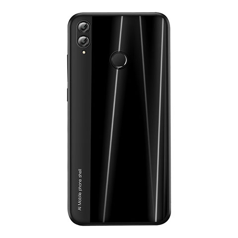 Funda Silicona Carcasa Goma Line para Huawei Honor V10 Lite Negro