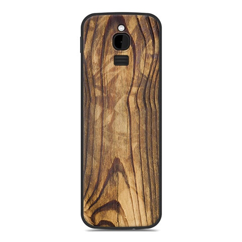 Funda Silicona Carcasa Goma Line para Nokia 8110 (2018) Marron