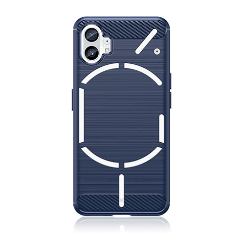 Funda Silicona Carcasa Goma Line para Nothing Phone 1 Azul