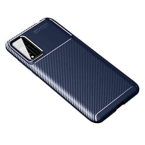 Funda Silicona Carcasa Goma Twill para Huawei Honor Play4T Pro Azul