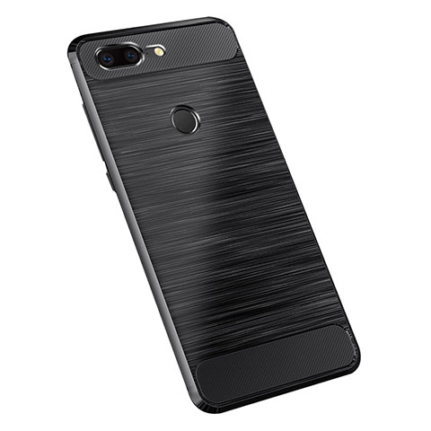 Funda Silicona Carcasa Goma Twill para OnePlus 5T A5010 Negro