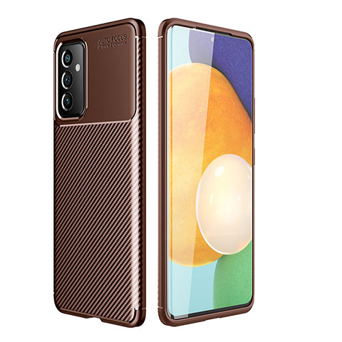 Funda Silicona Carcasa Goma Twill para Samsung Galaxy A82 5G Marron