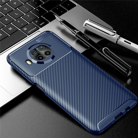 Funda Silicona Carcasa Goma Twill para Xiaomi Mi 10T Lite 5G Azul