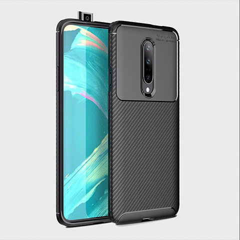 Funda Silicona Carcasa Goma Twill S01 para OnePlus 7 Pro Negro