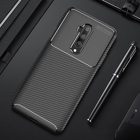 Funda Silicona Carcasa Goma Twill S01 para OnePlus 7T Pro 5G Negro