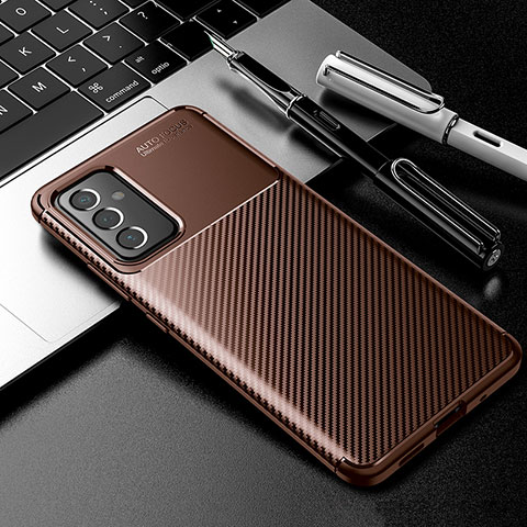 Funda Silicona Carcasa Goma Twill S01 para Samsung Galaxy A82 5G Marron