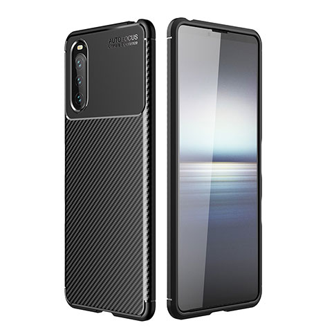 Funda Silicona Carcasa Goma Twill S01 para Sony Xperia 10 III Lite Negro