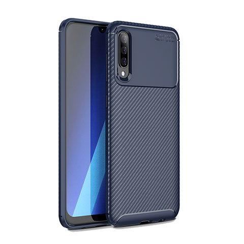 Funda Silicona Carcasa Goma Twill WL1 para Samsung Galaxy A50 Azul