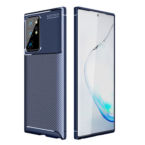 Funda Silicona Carcasa Goma Twill WL1 para Samsung Galaxy Note 20 Ultra 5G Azul