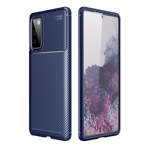 Funda Silicona Carcasa Goma Twill WL1 para Samsung Galaxy S20 Lite 5G Azul