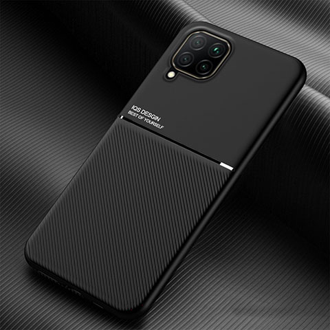 Funda Silicona Carcasa Ultrafina Goma con Magnetico para Samsung Galaxy M62 4G Negro