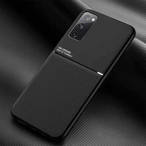 Funda Silicona Carcasa Ultrafina Goma con Magnetico para Samsung Galaxy S20 FE (2022) 5G Negro