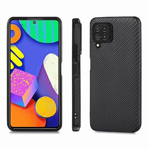 Funda Silicona Carcasa Ultrafina Goma con Magnetico S03D para Samsung Galaxy M62 4G Negro