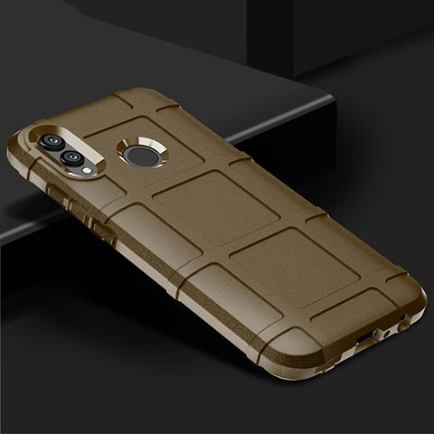 Funda Silicona Carcasa Ultrafina Goma Frontal y Trasera 360 Grados para Huawei P Smart (2019) Oro