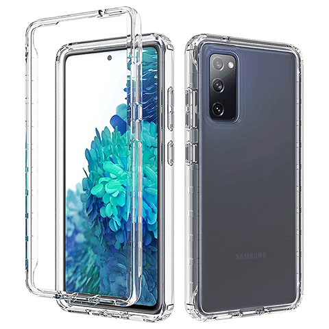 Funda Silicona Carcasa Ultrafina Transparente Goma Frontal y Trasera 360 Grados Gradiente para Samsung Galaxy S20 FE (2022) 5G Claro