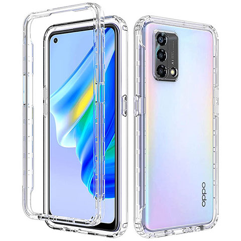 Funda Silicona Carcasa Ultrafina Transparente Goma Frontal y Trasera 360 Grados para Oppo F19 Claro