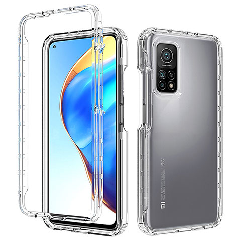 Funda Silicona Carcasa Ultrafina Transparente Goma Frontal y Trasera 360 Grados para Xiaomi Mi 10T 5G Claro