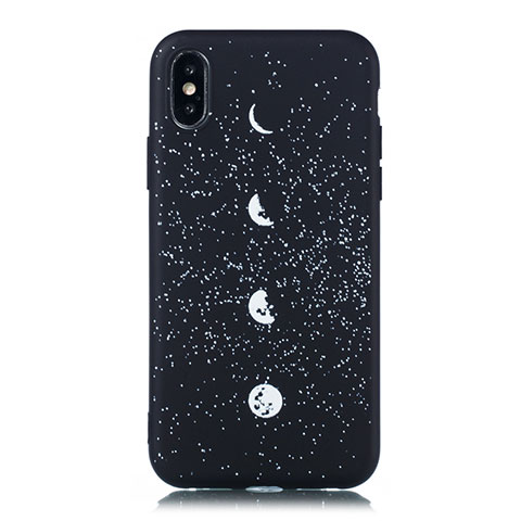 Funda Silicona Gel Goma Estrellado Carcasa para Apple iPhone XR Multicolor