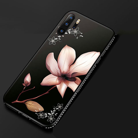 Funda Silicona Gel Goma Flores Carcasa S01 para Huawei P30 Pro New Edition Rosa
