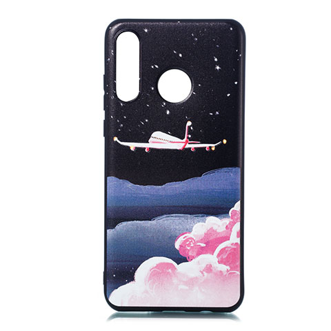 Funda Silicona Gel Goma Patron de Moda Carcasa S01 para Huawei P30 Lite Multicolor