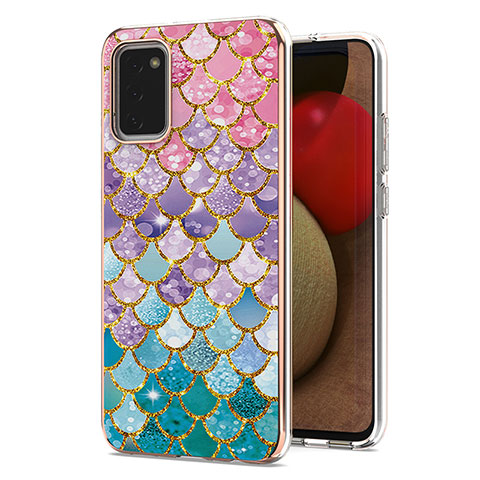 Funda Silicona Gel Goma Patron de Moda Carcasa Y03B para Samsung Galaxy A02s Vistoso