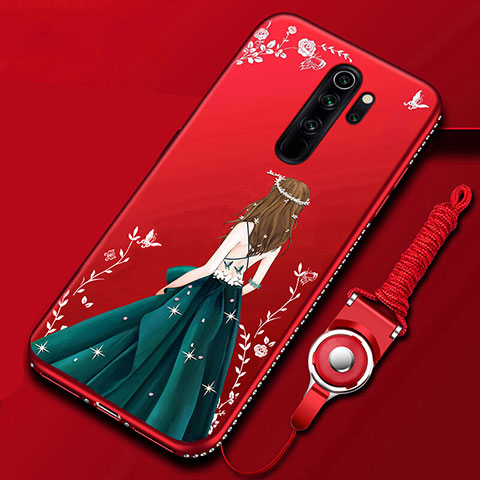 Funda Silicona Gel Goma Vestido de Novia Carcasa para Xiaomi Redmi Note 8 Pro Multicolor