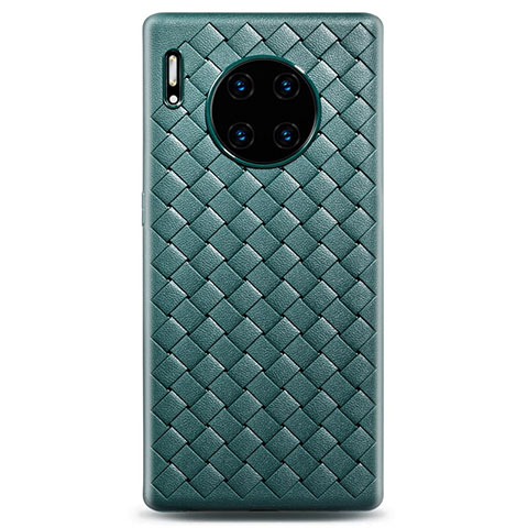 Funda Silicona Goma de Cuero Carcasa D01 para Huawei Mate 30 Verde