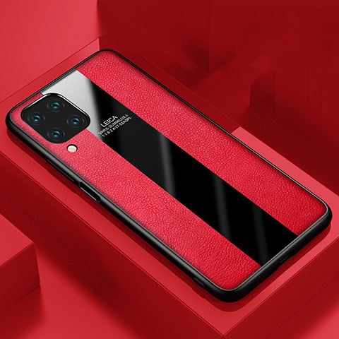 Funda Silicona Goma de Cuero Carcasa H03 para Huawei Nova 6 SE Rojo