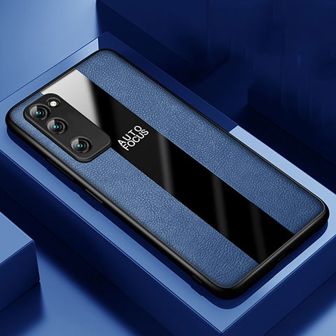 Funda Silicona Goma de Cuero Carcasa para Huawei Honor 30 Lite 5G Azul