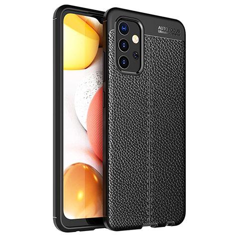 Funda Silicona Goma de Cuero Carcasa para Samsung Galaxy M32 5G Negro