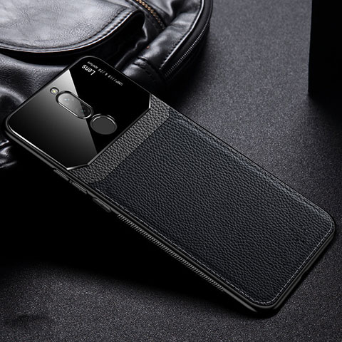 Funda Silicona Goma de Cuero Carcasa para Xiaomi Redmi 8 Negro