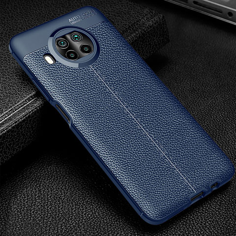 Funda Silicona Goma de Cuero Carcasa WL2 para Xiaomi Mi 10T Lite 5G Azul