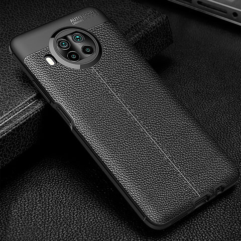 Funda Silicona Goma de Cuero Carcasa WL2 para Xiaomi Mi 10T Lite 5G Negro