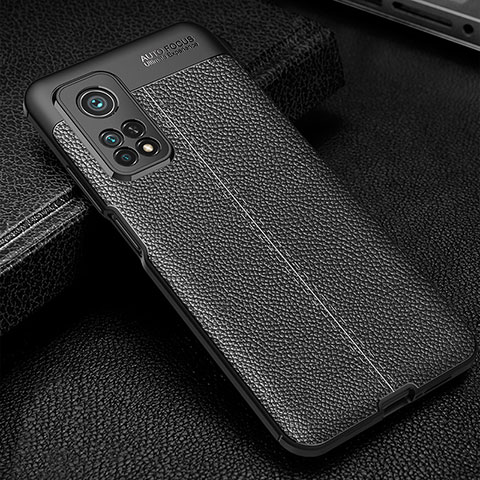 Funda Silicona Goma de Cuero Carcasa WL2 para Xiaomi Redmi K30S 5G Negro