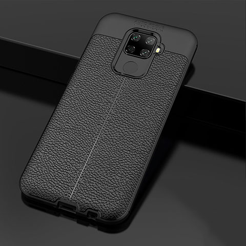 Funda Silicona Goma de Cuero Carcasa Z01 para Huawei Mate 30 Lite Negro